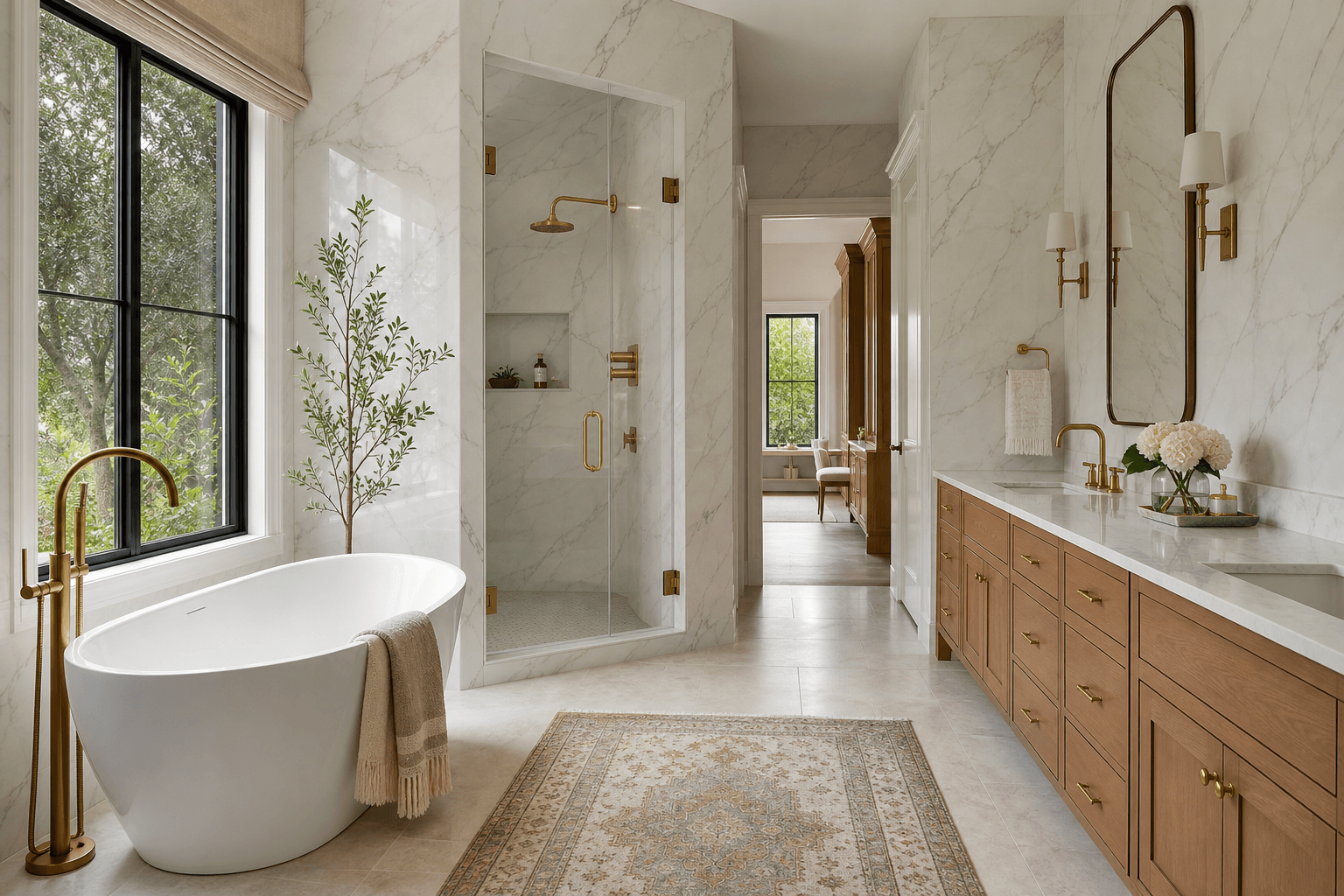 Luxury interior detail